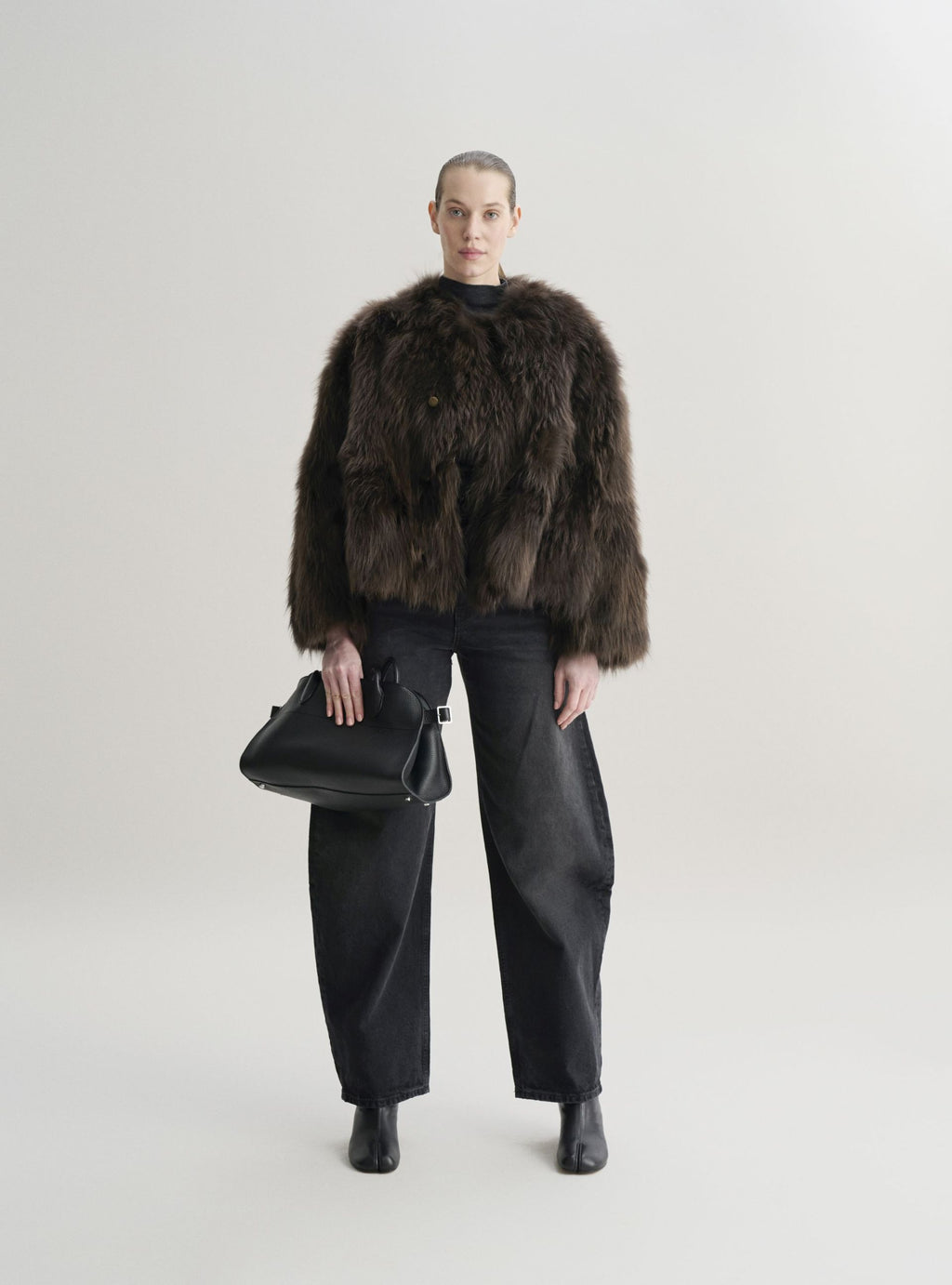 NALIA reversible fur coat