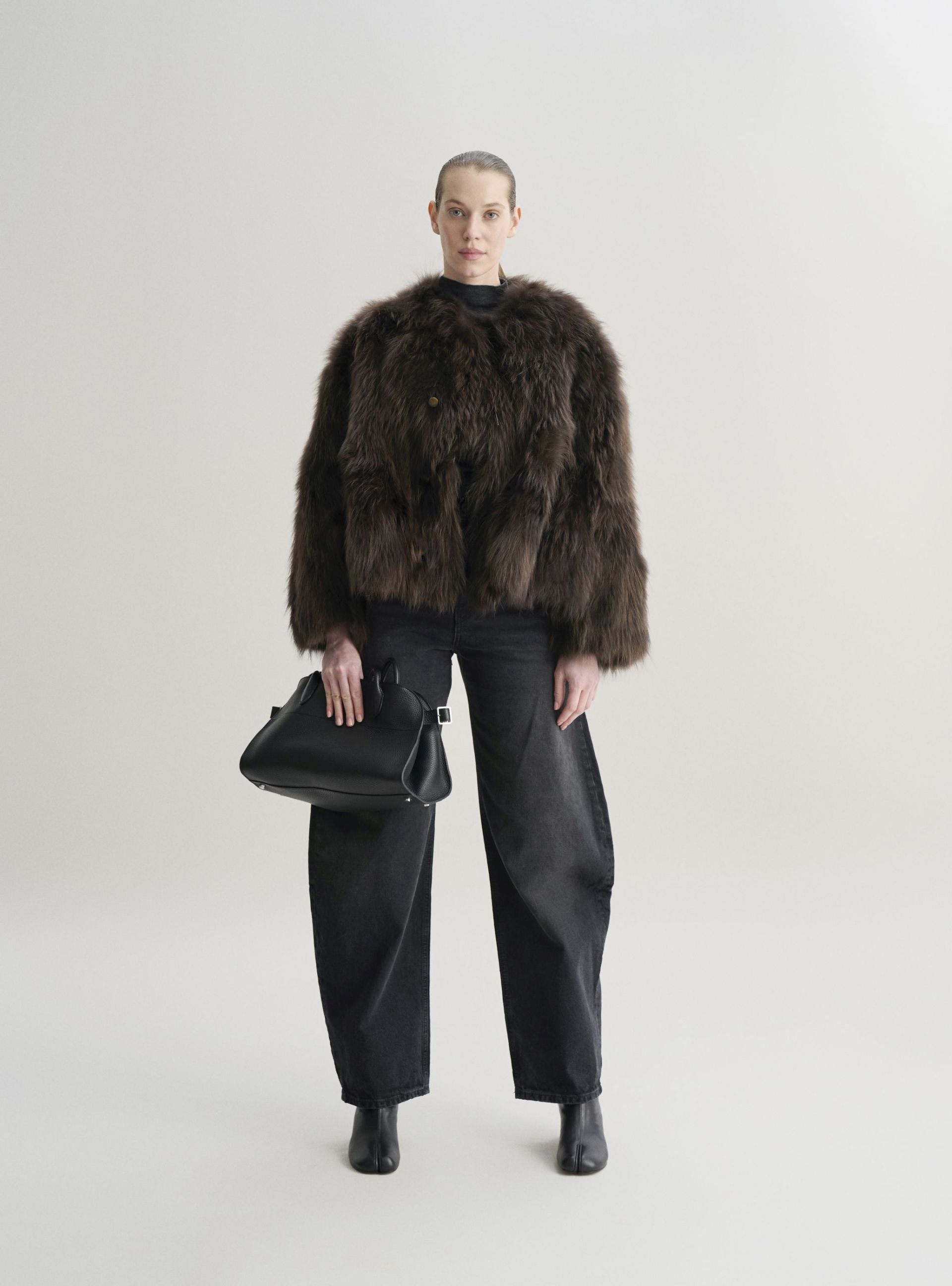 NALIA reversible fur coat